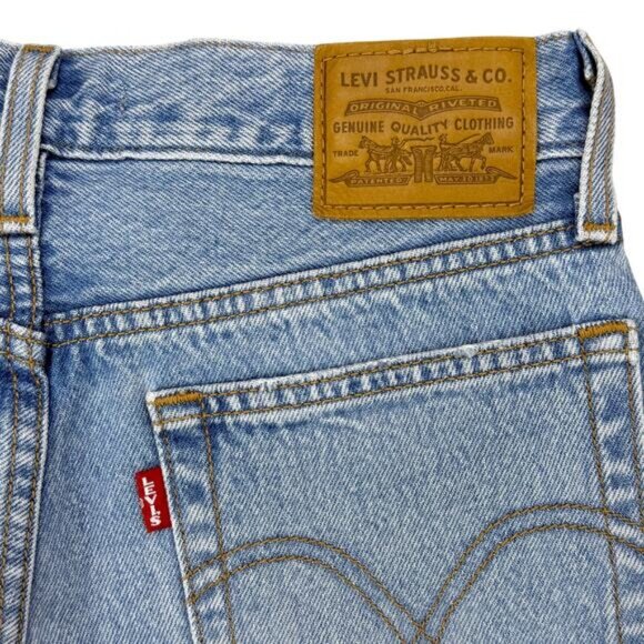 LEVI'S Premium Wedgie Straight Size 25 Authentically Yours - Picture 9 of 10